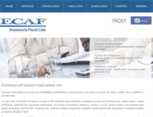 Tablet Screenshot of ecaf.com.br